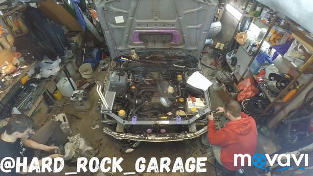 СВАП Legacy BH5 на EJ20X. Один из вечеров работы..