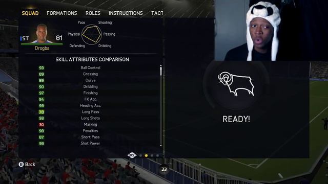 FIFA 15 - LEGEND DROGBA смотреть онлайн