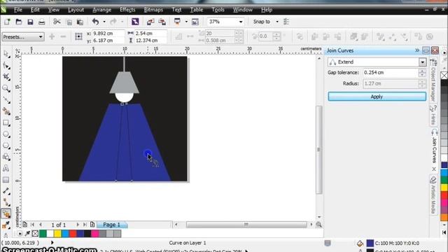 Tutorial Membuat Efek Cahaya Spotlight | CorelDraw X6 смотреть онлайн