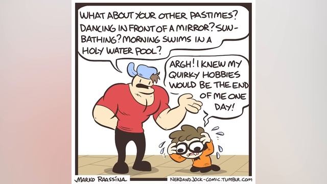 New Funny Nerd And Jock Comic Dub (Nerd And Tiger - Happy Halloween) #29 || Chicken