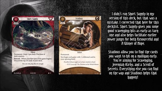 Minh Loves Digging Through Garbage | DECK TECH | ARKHAM HORROR: THE CARD GAME смотреть онлайн