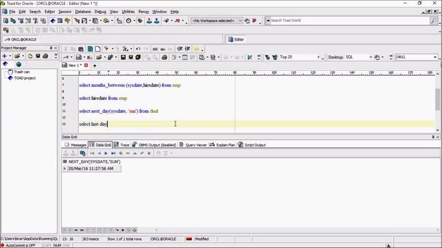 10 date and conversion functions in sql смотреть онлайн