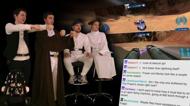 Star Wars Kinect is AWESOME! - Part 7 - You're Bantha Fodder!(Source) смотреть онлайн