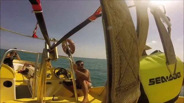 Отдых на средиземном море. Турция. Белек. Парасейлинг смотреть онлайн