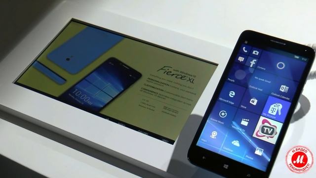 CES 2016. Обзор смартфона Alcatel Fierce XL смотреть онлайн