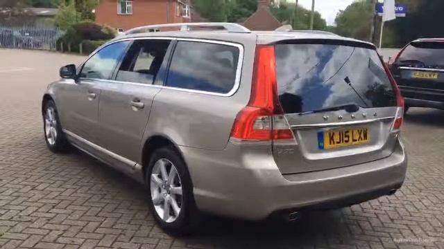 VOLVO V70 D4 SE LUX GOLD 2015 смотреть онлайн