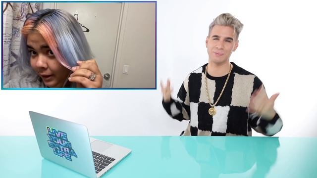 Hairdresser Reacts To People Bleaching Their Hair Till It Falls Off смотреть онлайн