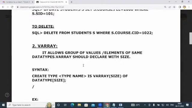 Chandrakant Shrivastava--04-11-22---JAVA FULL STACK DEVELOPMENT ORACLE смотреть онлайн