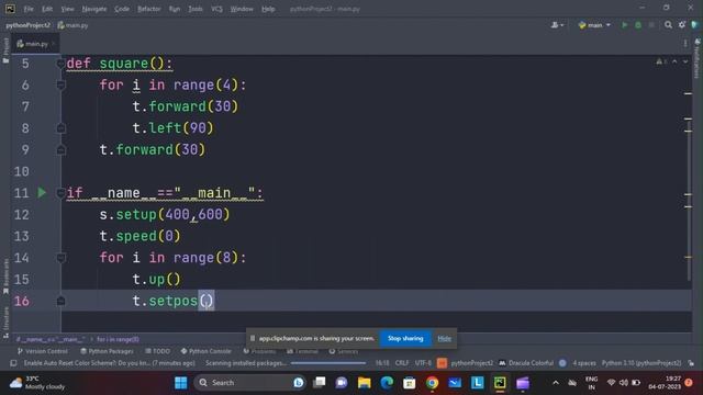 Python se chess board kaise banya || how to make a chess board with python || turtle library pytho смотреть онлайн