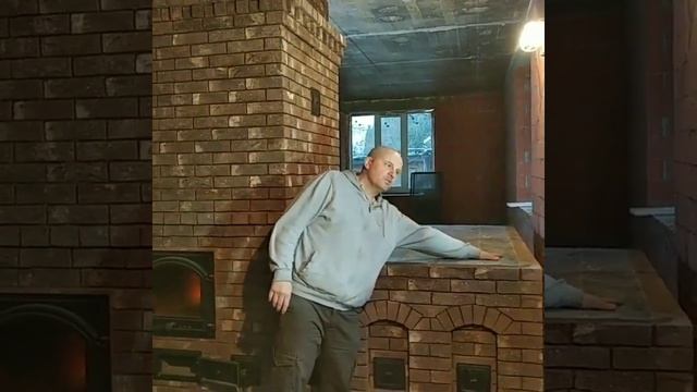 Новая русская печь с огромной лежанкой. смотреть онлайн