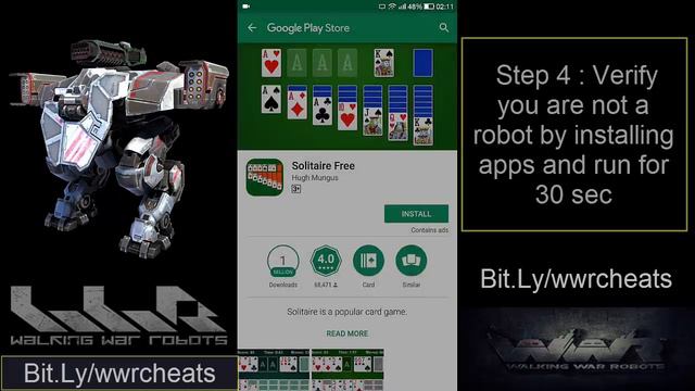 War Robots Hack 2017 - Walking War Robots Hack Free gold (Android & ios) смотреть онлайн