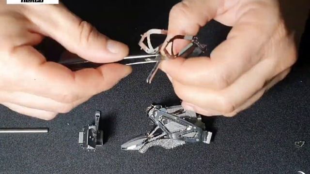 How to Make a 3D Metal Puzzle Motorcycle смотреть онлайн