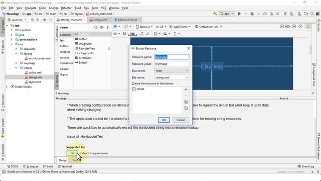 How to add string resources in android studio 2019 смотреть онлайн
