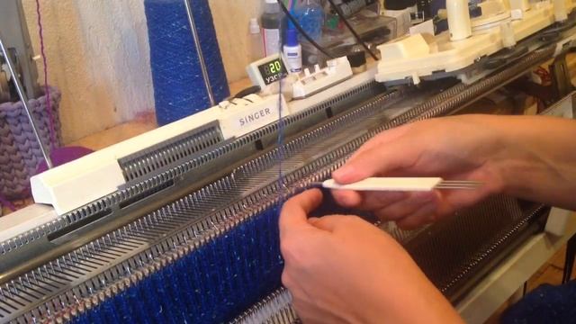 Кардиган на любой вязальной машине/кардиган оверсайз/часть 1 смотреть онлайн