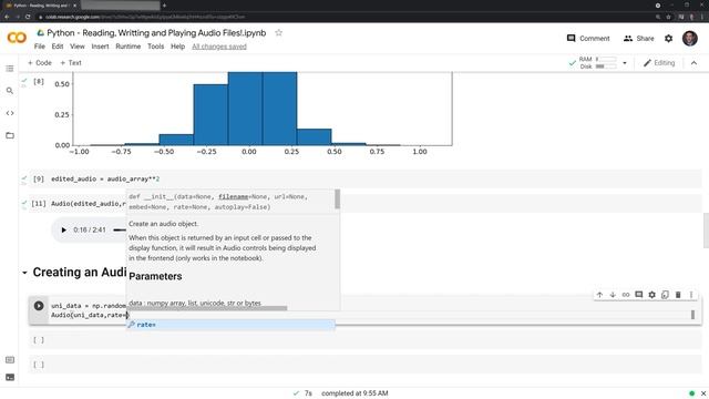 Python - Reading, Writing and Playing Audio Files! смотреть онлайн