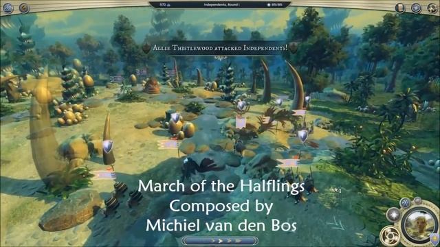 Michiel van den Bos - March of the Halflings (Age of Wonders 3 Golden Realms Soundtrack) смотреть онлайн