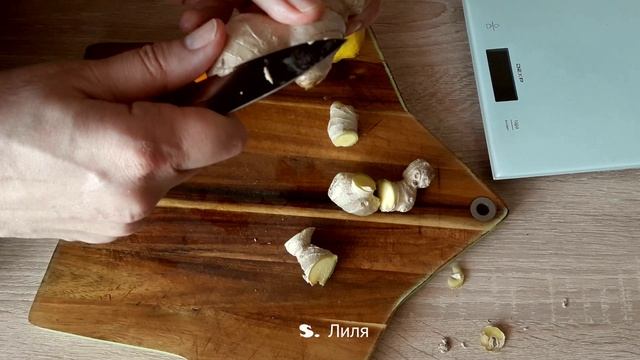 Витаминная смесь из имбиря, который вырастила дома на подоконнике. смотреть онлайн