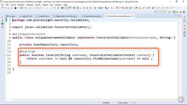 26 User Registration and Password Strength смотреть онлайн