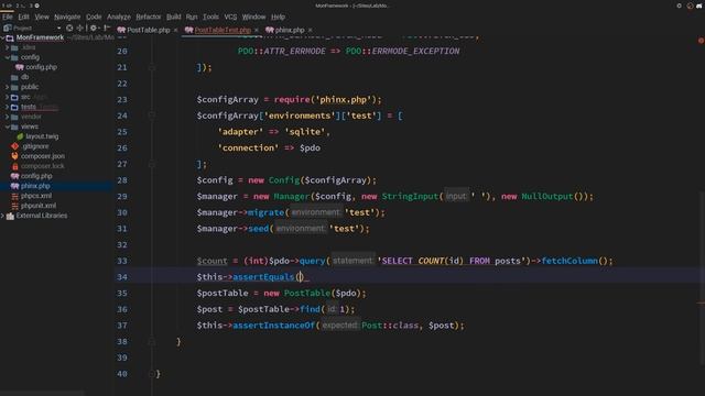Mise en pratique de la POO en PHP (10/39) : Tester la base de données смотреть онлайн