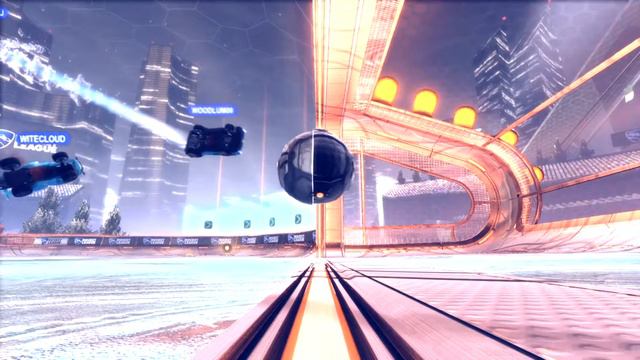 ROCKET LEAGUE IN THE SNOW! смотреть онлайн