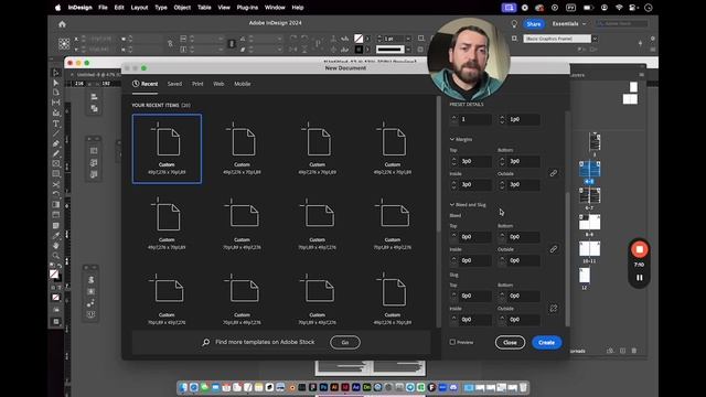 Начало работы в Adobe InDesign, настройки документа и основные инструменты верстки