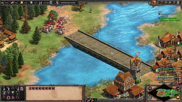 Реплей игры Age of Empires II: Definitive Edition в кампании за Барбаросса (видео кривое) смотреть онлайн