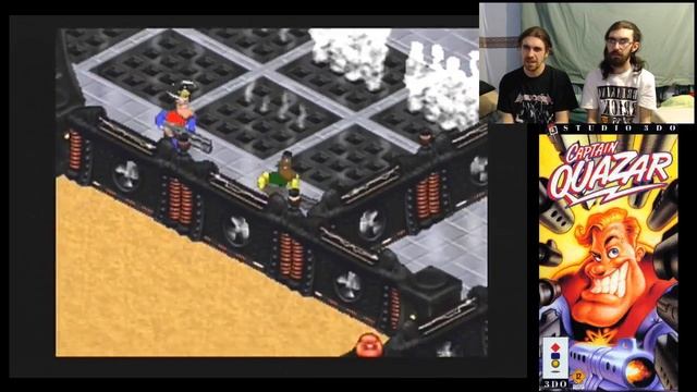 Captain Quazar (3DO) Talkthrough - Firepower Games смотреть онлайн