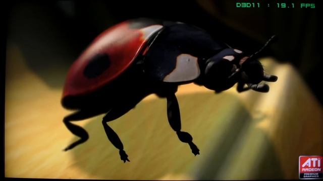 AMD LADY BUG DX11 DEMO 1920X1080 4XAA NVIDIA GTX 460 1GB @850MHz Q9550 @4.0GHz смотреть онлайн