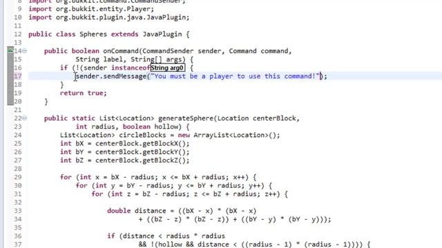 How To Make a Bukkit Plugin: Episode 78 *Spheres* смотреть онлайн