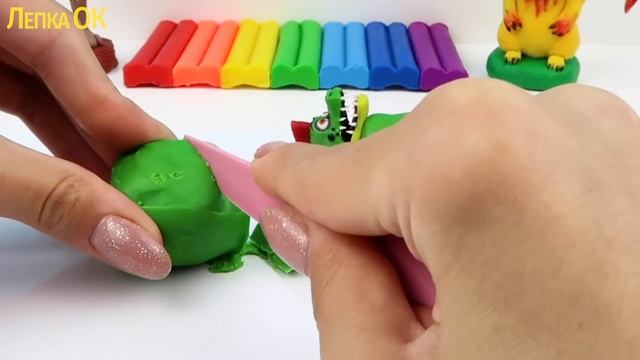 Лепим Глэмрок Монти из новой игры ФНАФ 9 ► FNAF Security Breach | Лепка ОК смотреть онлайн