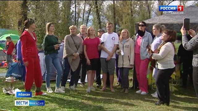 В городском Парке культуры и отдыха Абакана прошел День здоровья смотреть онлайн