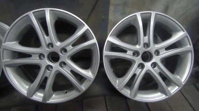 Порошковая покраска дисков (powder painting of wheels) смотреть онлайн