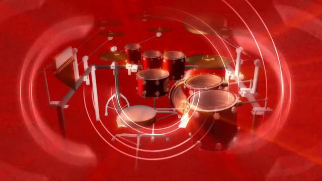 Ударная установка 3D заставка смотреть онлайн