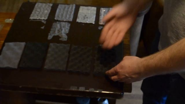 Сравнение шумо-виброизоляций: StP Бипласт, Шумoff Герметон А15 и А30, и AURA.