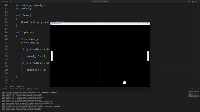 ?Pong Game with C++ and Raylib - Beginner Tutorial смотреть онлайн