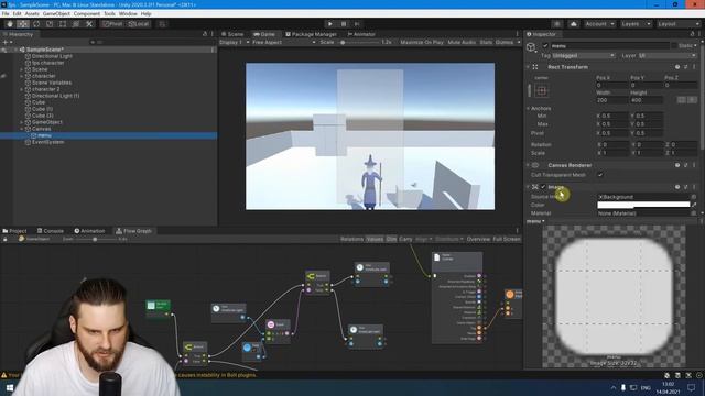 Unity Bolt. Урок 11. UI (пользовательский интерфейс) смотреть онлайн