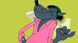 Футаж Волк курит