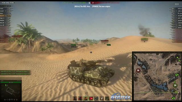 Вторая кампания. Песчаная река. The RED: Arm vs P0WER смотреть онлайн