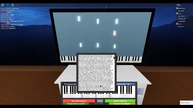 Roblox Virtual Piano: Beethoven - Fur Elise (Easy) (Redo) смотреть онлайн