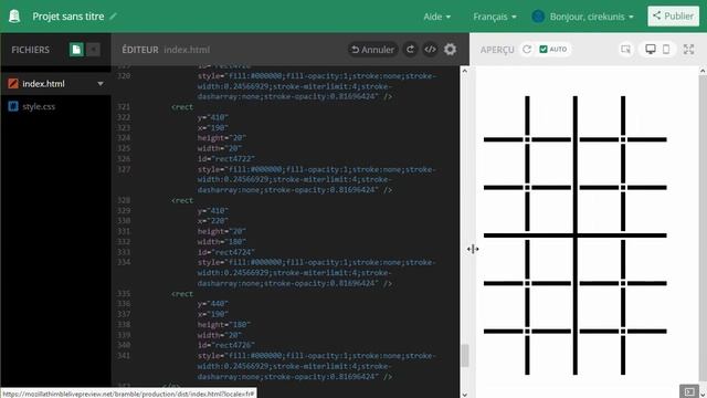 JavaScript & SVG - Simulation de la montre STENCIL TokyoFlash смотреть онлайн