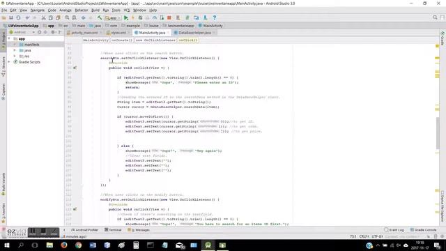 Inlämningsuppgift 2 IK1095: Android + SQLite смотреть онлайн