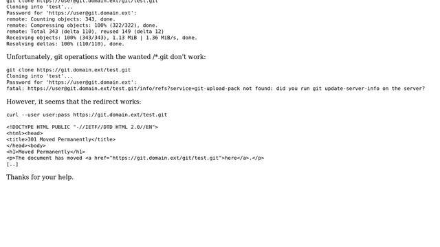 Git Smart HTTP(S) with a URL redirect, not working (2 Solutions!!) смотреть онлайн