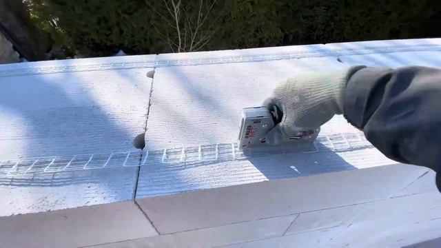 Постройка дома из Bauroc 500mm ecoterm (aeroc) смотреть онлайн