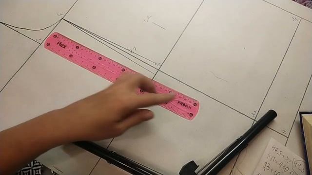 Выкройка-основа женского пиджака. Пошаговое построение . смотреть онлайн