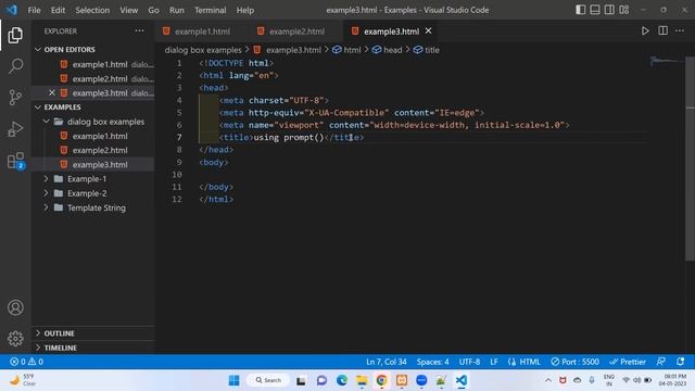 alert, prompt, confirm & dialog boxes examples | Dialog boxes in JavaScript (Hindi) P2 смотреть онлайн