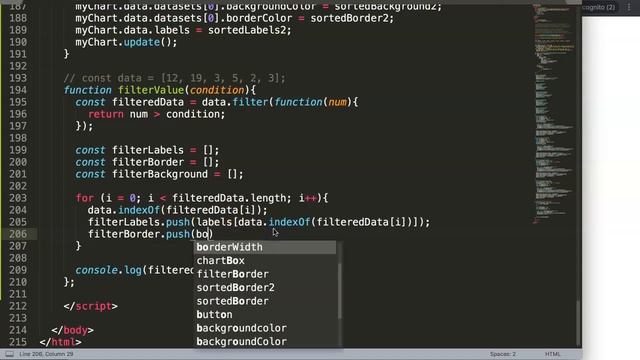 15 Array Filter Method Chart JS Array Series смотреть онлайн