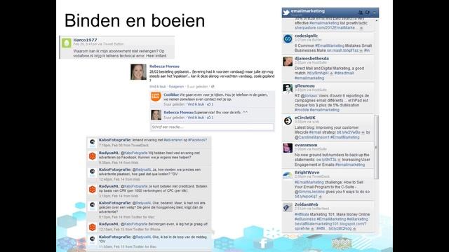 Webinar: Social Media als fundament voor succesvolle e-mailcampagnes смотреть онлайн