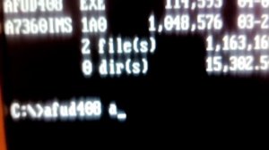 Пример прошивки биоса из под Dos MSI P35 NEO-F MS-7360 Ver 1.0