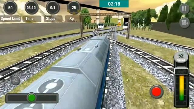 Euro train driver 3D : Russian driving simulator Gameplay смотреть онлайн