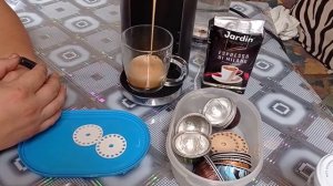 Nespresso Vertuo Plus дороботка многоразовое использование кофе капсул